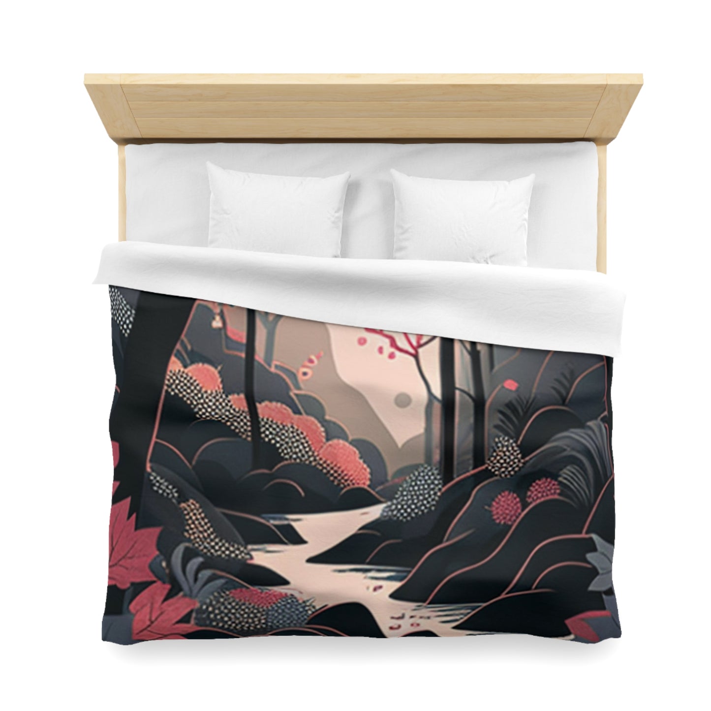 Boho Art | Sun Rising During Spring | Duvet Cover | Watercolor | Harajuku | Gifts For Yourself